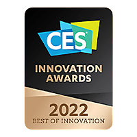 לוגו של CES® 2022 Innovation Awards - 2022 Best of Innovation